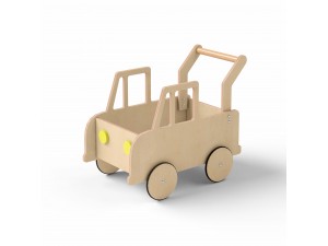 Дитяча машинка BipBip натуральне дерево